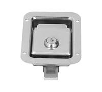 VBESTLIFE Cerradura para Remolque de Viaje, Pestillo de Puerta RV con de Paleta de Montaje Empotrado de Acero Inoxidable para Caja de Herramientas, Caja Eléctrica