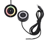 VBESTLIFE Escáner Portátil de Huellas Dactilares para Wins, Lector de Huellas Dactilares USB con Certificación Wins Hello, Reconocimiento de 360°, Soporte Multiusuario para PC Portátil