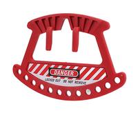 VBESTLIFE Estante de Plástico para Gestión de Llaves para 12 Candados, Soporte Portátil para Candados con Resistencia a Altas Temperaturas para Hoteles, Almacenes