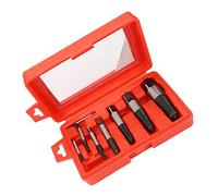 VBESTLIFE Juego de Extractores de Tornillos Rotos, Herramienta de Extracción de Tornillos Dañados con Removedor de Pernos de 8 Piezas con Acero Al Cromo Vanadio, Kit de Extractor de para Dañados
