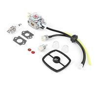 VBESTLIFE Kit de Carburador para Cortasetos Echo HC1500, Repuesto de Aluminio con Kit de Reconstrucción de 10 Piezas para Zama C1U K51 12520005962, Pieza de Corte de Gas Mejorada para un Rendimiento