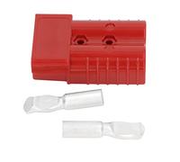 VBESTLIFE Kit de Conector Rápido de Batería de Doble, 350A, 600V, Terminales Chapados en Plata para Carretilla Elevadora de Solar RV, 12V 350A (Rojo)