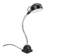 VBESTLIFE Luz de Máquina LED de 15 W, Luz Blanca de 1500 Lm 6500 K, Cuello de Cisne Flexible de 360°, Lámpara de Herramientas para Banco de Trabajo, Torno, Fresadora, Iluminación Industrial (Enchufe