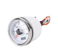 VBESTLIFE Medidor de Tacómetro de 2.047 in, 2 Pulgadas, 6000 RPM con Contador de Horas, Retroiluminación de 7 Colores para Motor de Gas, Kit de Medidor de RPM para Camión, Tractor, Coche, RV, Barco,