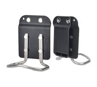 VBESTLIFE Soporte para Martillo de Acero Inoxidable, Clip para Cinturón de Herramientas de Alta Resistencia, Receptor de Martillo Multifuncional para Acceso Rápido con una Sola Mano, Funda Portátil