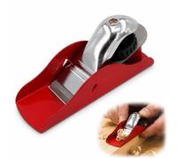 VBK - Cepillador de mano Mini 44x80mm Acero carbono Rojo para madera