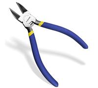 VCELINK Alicates de precisión de 6 pulgadas | Alicates de corte lateral para cables multinúcleo, modelismo, bridas, placas de circuito, alambres finos y cables de red