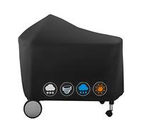vchin Cubierta de Repuesto para Parrilla Weber 7152 Performer Deluxe de 22 Pulgadas, Cubierta Impermeable Resistente a la decoloración (48.5 Pulgadas de Largo x 25.5 Pulgadas de Ancho x 39.8 Pulgadas