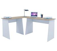 Escritorio esquinero de madera Escritorio angular Escritorio de trabajo Escritorio de ordenador Masola Escritorio esquinero de madera Escritorio angular Escritorio de trabajo Escritorio de ordenador M