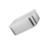 Vdaxvme Fiambrera resistente de acero inoxidable 304 con calefacción, práctica fiambrera para alimentos saludables, oficina, escuela o al aire libre, fiambrera de acero inoxidable