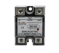 VDOQTLJT Módulo de relé Estado sólido for Control Temperatura PID, SSR-25DA, SSR-40DA, SSR-40AA, SSR-40DD, SSR 10A, 25A, 40A, 60A, 80A, 100A, DD, DA, AA(DD,10A)
