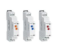 VDOQTLJT Relé de retardo Encendido con aprobación CE Carril DIN 220 V Diez Grupos Tiempo Rango Ajuste 0,1 s a 10 días(Blue Knob,TBT7-B1-200-240VAC)