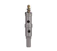 Vearter 16.5mm Coronas para Metal, Broca de Carburo Sierra Perforadora TCT Cortador para Metal Duro, Acero Inoxidable, Acero Dulce, Aleación de Aluminio, Cobre, Hierro, Plástico, Fibra de Vidrio