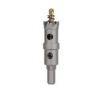 Vearter 20mm Coronas para Metal, Broca de Carburo Sierra Perforadora TCT Cortador para Metal Duro, Acero Inoxidable, Acero Dulce, Aleación de Aluminio, Cobre, Hierro, Plástico, Fibra de Vidrio