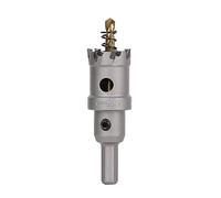 Vearter 25.5mm Coronas para Metal, Broca de Carburo Sierra Perforadora TCT Cortador para Metal Duro, Acero Inoxidable, Acero Dulce, Aleación de Aluminio, Cobre, Hierro, Plástico, Fibra de Vidrio