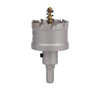 Vearter 47mm Coronas para Metal, Broca de Carburo Sierra Perforadora TCT Cortador para Metal Duro, Acero Inoxidable, Acero Dulce, Aleación de Aluminio, Cobre, Hierro, Plástico, Fibra de Vidrio
