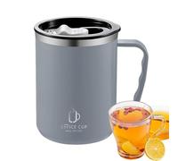 Veasbuu Taza térmica de viaje de 500 ml, taza de café de acero inoxidable