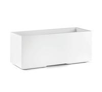 VECA SPA - Macetero Matheria de 100 cm de diseño moderno (blanco)