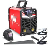 VECTOR WELDING Máquina de Soldar Inverter de Electrodos 200A Set, Soldadora de Electrodos MMA/STICK con Pantalla LED, MMA/STICK, IGBT, Juego de soldadura ARC 200
