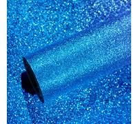 VEELIKE Papel Pintado Purpurina Azul Papel Pintado Brillante Papel Forrar Mueble Papel de Pared Decorativo Salon Fiestas Decoracion Habitacion Vinilos para Puertas de Armario Dormitorio 40cm×300cm