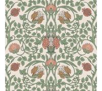 VEELIKE Papel tapiz floral bohemio para despegar y pegar, papel pintado vintage Art Nouveau de 17.7 x 354 pulgadas, papel de pared prepegado apto para inquilinos, para dormitorio, baño, papel de pared