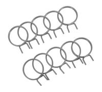 Veemoon 10 Piezas de Muelles para Cerraduras de Puertas Antirrobo en Acero Inoxidable Plata Diseño Aerodinámico para Instalación Fácil Hogar