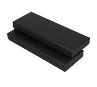Veemoon 2 Cajas Rígidas con Tapa para Hombre, Caja de Papel Grande Rectangular, Reutilizables y Protección contra Rozaduras, Diseño Elegante y Refinado para Exhibición de Corbatas