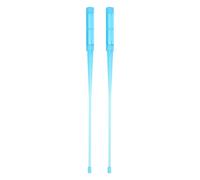 Veemoon 2 Piezas Varilla de Límite de Motor Tubular, Herramienta de Ajuste de Puerta Enrollable, Plástico Azul, Ajuste de Altura, para Puertas de Garaje y Toldos