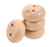 Veemoon 4 Patas Redondas de Repuesto para Muebles, 30 mm de Altura (1,18 PU