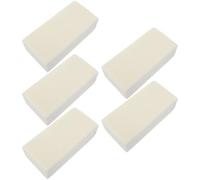 Veemoon 5 Piezas Barro de Flores Rectangular Blanco de Alta Densidad para Arreglos Versátiles, Base Floral Simple y Conveniente para Jarrones y Macetas