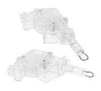Veemoon Inclinador de Varilla Hexagonal para Persianas de Perfil, Kit de Reparación 2 Piezas de Material Pom Resistente para Persianas Enrollables, Accesorio Esencial para Control