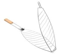 Veemoon Pinza para Pescado Desmontable para Barbacoa, Utensilio Multifuncional para Asado, Acero Resistente y Diseño Portátil para Uso Doméstico en Parrillas
