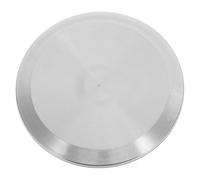 Veemoon Placa ciega Tri Clamp, tapón ciego sanitario de acero inoxidable, tapa de extremo ciega de 2,5 pulgadas con acabado espejo y sellado hermético, brida de vacío para conexión de tubería