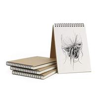 VEESUN Bloc de Dibujo A5 Pack de 4 Cuadernos de Dibujo Bonitos 30 Hojas