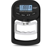Vegena - Medidor digital de fuerza de mano, medidor de fuerza de agarre 90 kg / 198 libras, dinamómetro de mano automático, medidor de fuerza de mano con pantalla LED y cable de carga USB, diseño