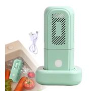 Vegetable Washer, Fruit Cleaner, Automatic Purification System, Recargable Portable Design, Home Kitchen Travel Salad Use, 3,27 x 5,63 pulgadas, azul, verde, 1 pieza