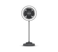 Veho uf-2 ventilador usb de escritorio 3 en 1, cargador de smartphone