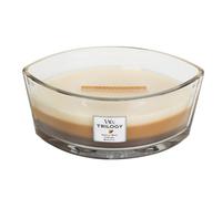 Vela aromática WoodWick Café Sweets con mecha de madera 453,6 g