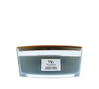 Vela aromática WoodWick Evergreen Cashmere con mecha de madera 453,6 g