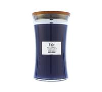 Vela aromática WoodWick Hinoki Dahlia con mecha de madera 609 g