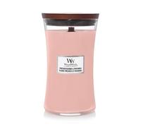 Vela aromática WoodWick Pressed Blooms & Patchouli con mecha de madera 609,5 g