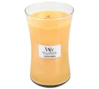 Vela aromática WoodWick Seaside Mimosa con mecha de madera 609,5 g