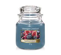 Vela aromática Yankee Candle, colección Housewarmer, aroma a moras