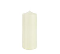 Vela de diseño marfil 10X25