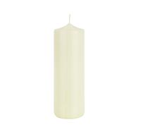 Vela de diseño marfil 10X30
