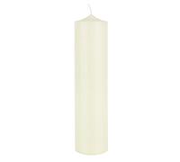 Vela de diseño marfil 10X40