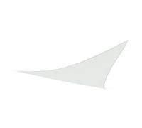 Vela de Sombra Triangular Aktive Garden Poliéster 160 G/m2 UV50, 500x500x500 Cm, Blanco