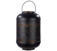 Vela decorativa "Heimat Gefühl", con inscripción, de metal, color , paquete de 1 unidad, altura 37 cm, diámetro 24 cm. Código: 4063387691427