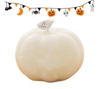 Vela genérica para decoración de otoño cálida realista y segura | Vela de aromaterapia decoración de Halloween para el hogar sala de estar baño cocina comedor chimenea fiesta
