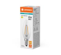 Vela LED clásica B 25 filamento P 1.8W 827 transpa 4099854466298